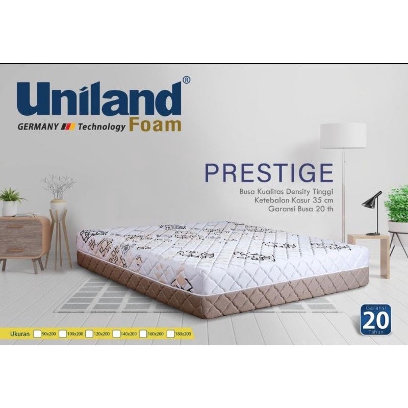kasur busa uniland prestige tebal 35 cm by uniland