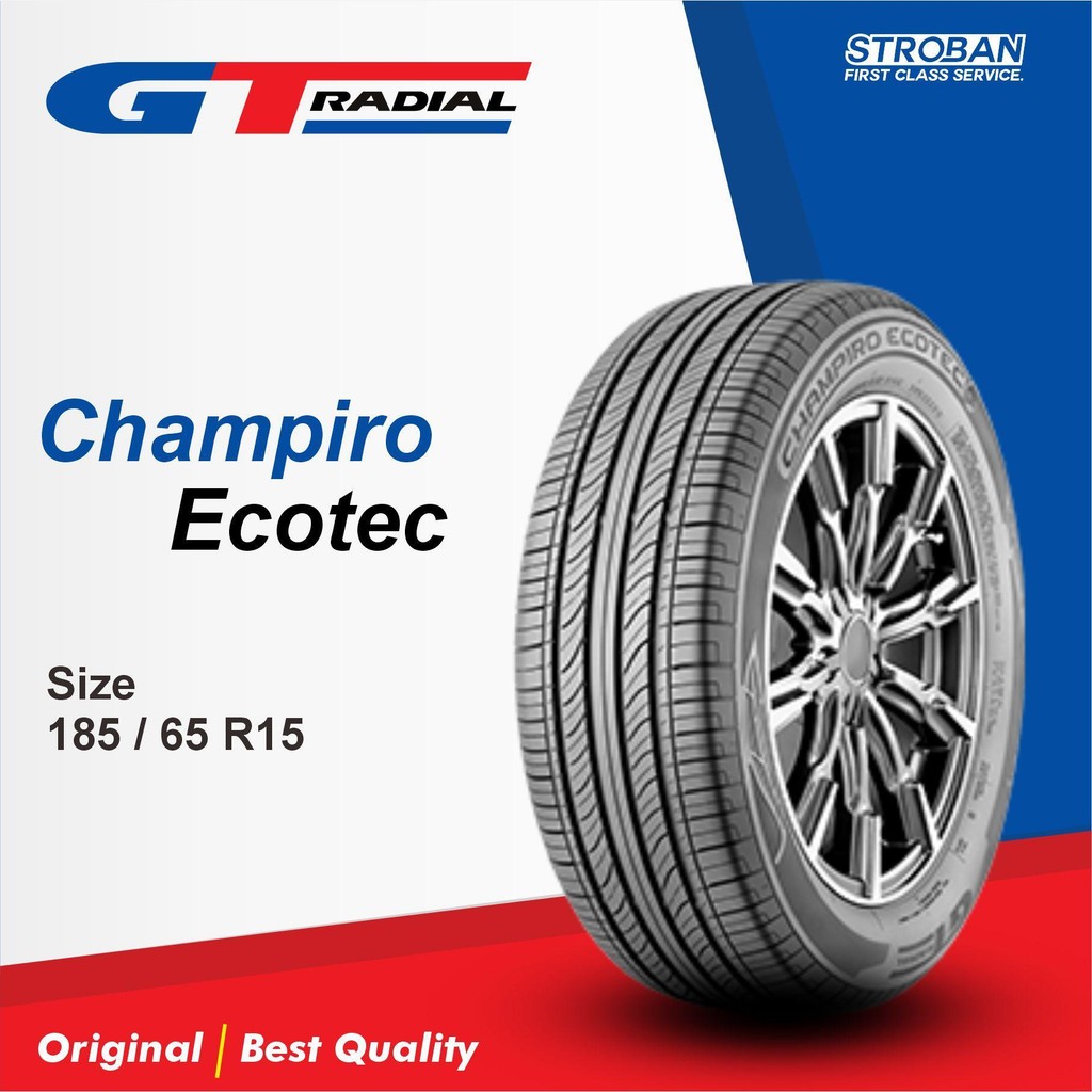 Ban Luar GT Radial 185/65 R15 Champiro Ecotec – Ban Mobil Avanza, Xenia, Livina, Mobilio