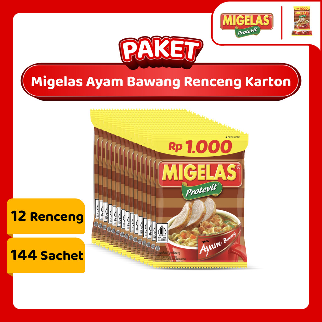 

Paket Migelas Ayam Bawang Renceng Karton