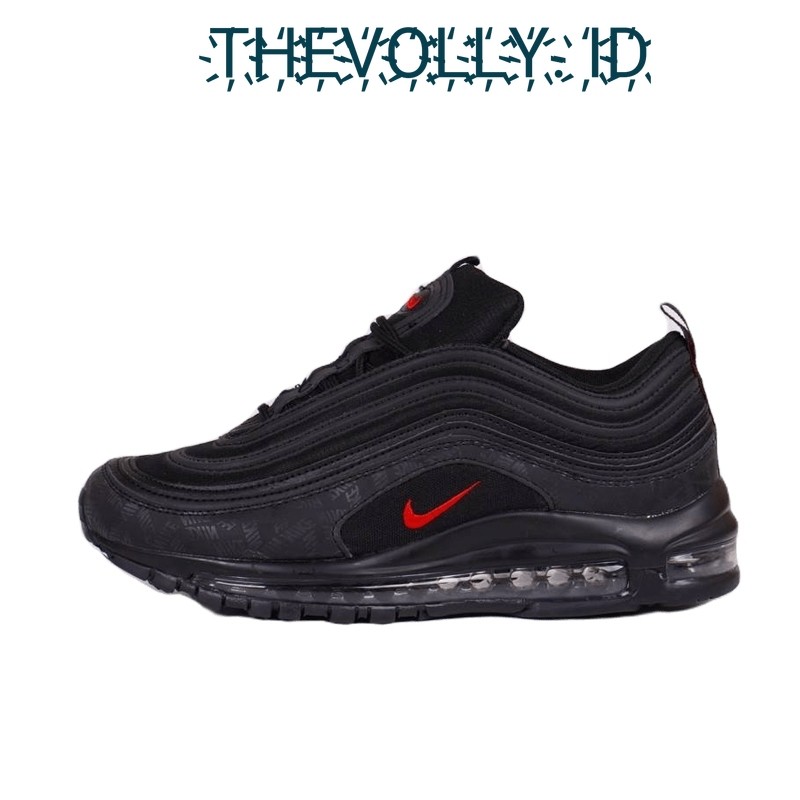 Sepatu Nike Air Max 97 Reflective Logo Black BNIB Original / Sneakers Pria