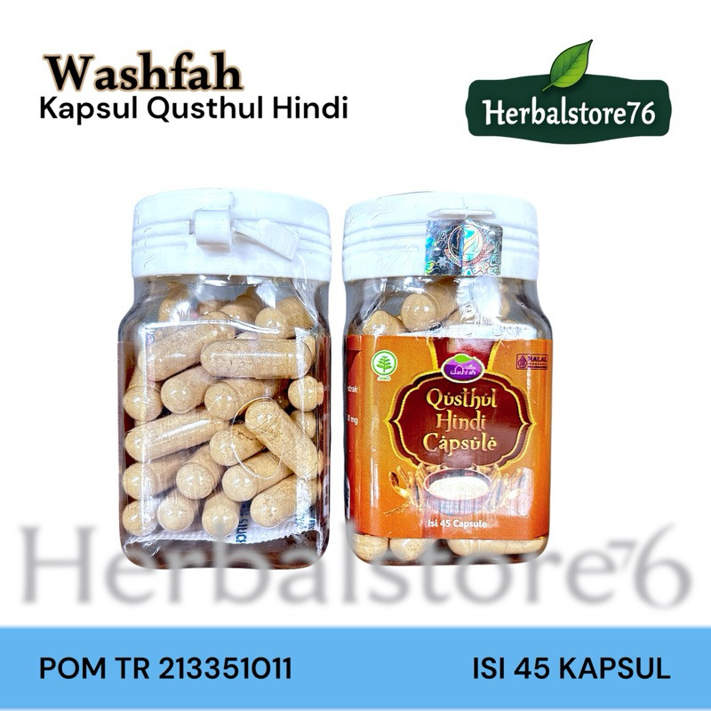 Kapsul Qusthul Hindi Washfah