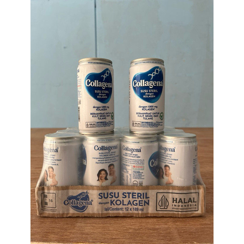 

Collagen Susu Steril KolaGen 12 x 189 Ml, Vitamin A & Kalsium