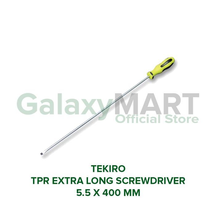 Top Tools TEKIRO Obeng TPR Extra Long / Obeng TPR Extra Panjang + / - 400 MM - 5.5X400 MM