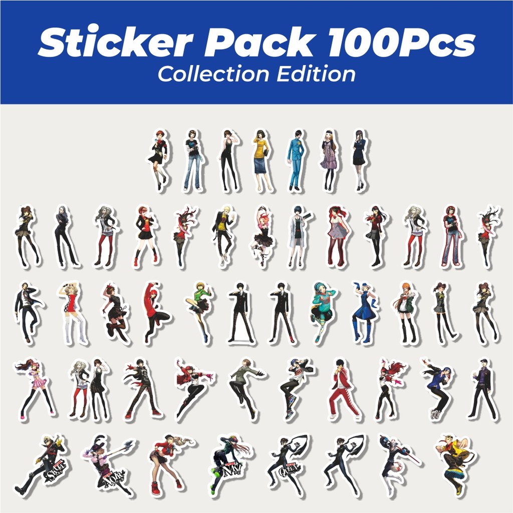 

Hot Stiker Video Game Series Person A5 V1 Lucu Anti Air Stikers Berperekat Waterproof Sticker Decal Buat Motor Helm Buku Journal Koper Casing HP Laptop Botol Minum