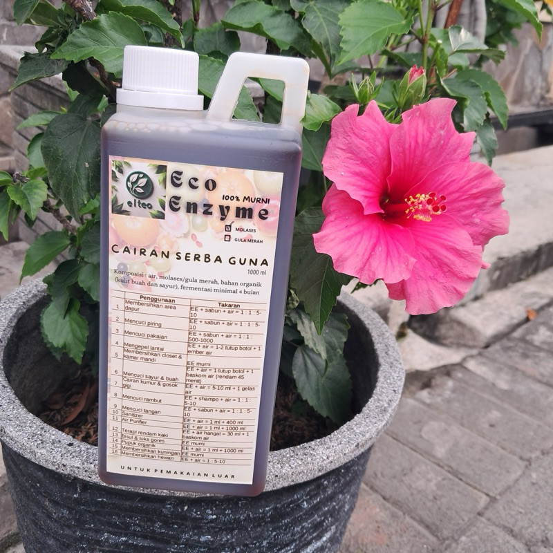 Eco Enzyme (fermentasi molase) 1 KG Eco Enzyme Murni Eco Enzim Cairan Serbaguna Cairan Ajaib Pupuk O