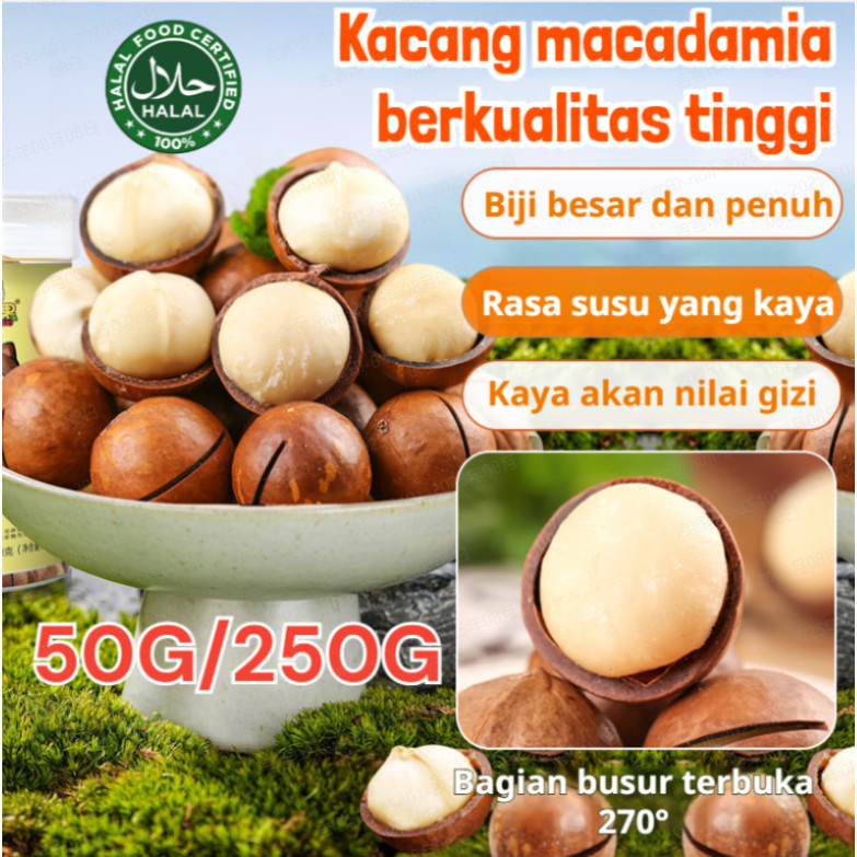 

COD⭐Beli 1 Gratis 1⭐[Camilan Kacang Macadamia Rasa Susu] Kemas Kecil Segar/ Kacang Lezat/ Kacang Macadamia/ Camilan Susu/ Makanan Ringan Sehat/ Kacang Susu