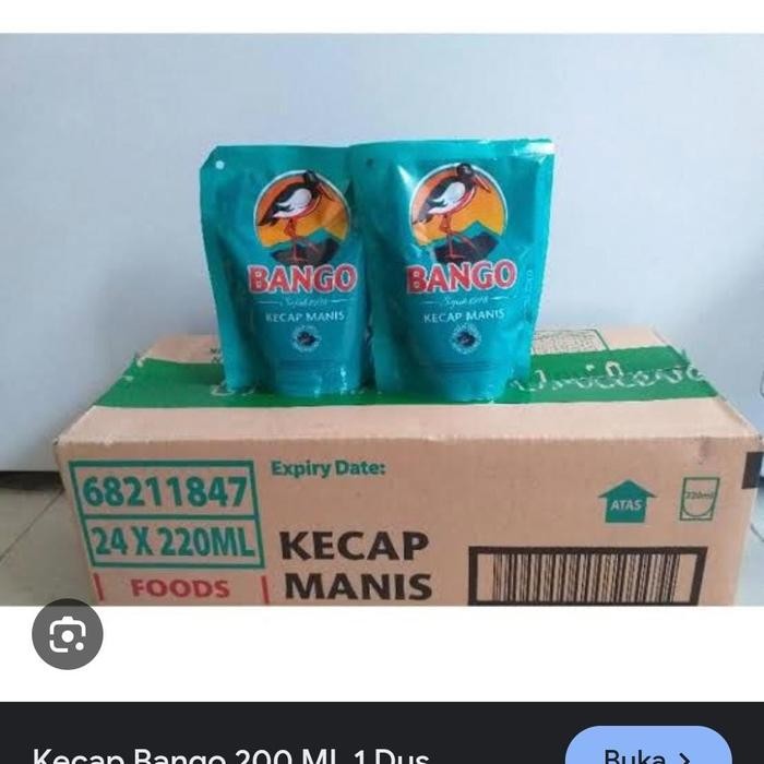 

Promo 4 Pcs kecap Bango 10.000.