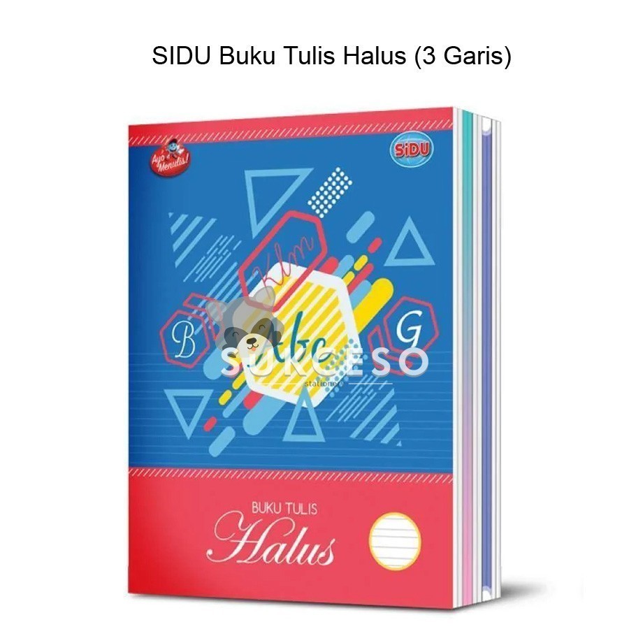 

SIDU Buku Tulis Halus (3 Garis) Huruf Tegak Bersambung Elok Sambung