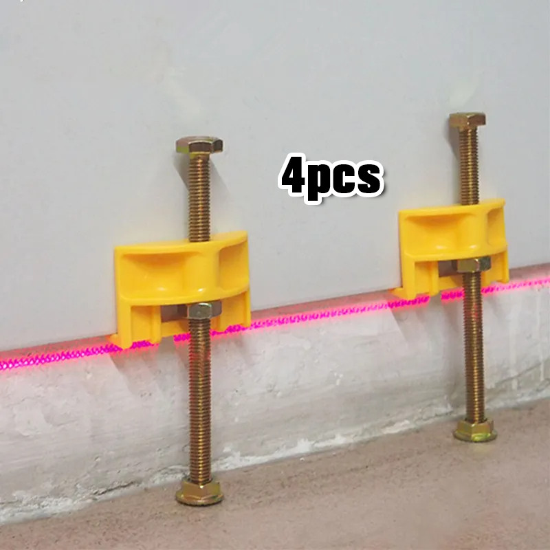 4pcs Perata Keramik / Alat Pembantu Pasang Keramik / Dinding Tile Locator