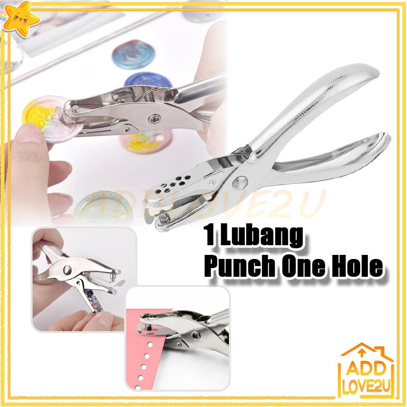 

3 MM 6MM Punch/Plong Plongan Pelubang Hang Tag/Hand Held Hole Punch