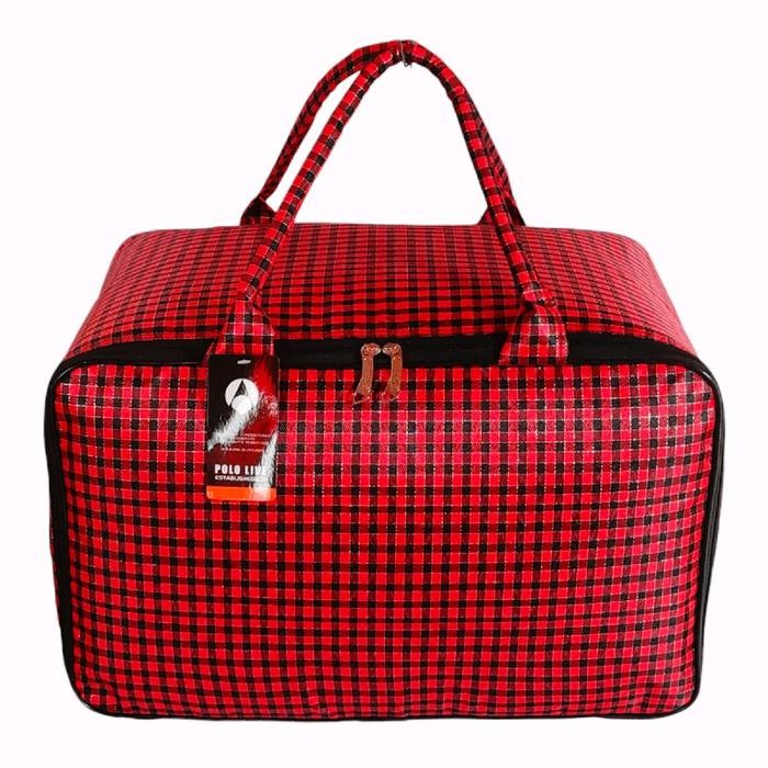 tas pakaian tas traveling tas mudik tas jumbo tas pakaian Wanita - merah cabe New