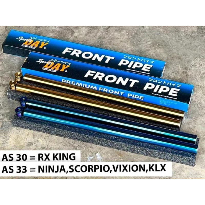 Batang As Shock Depan Inner Tube Sport Day DKT Aeromotive As 26mm 30mm 31mm 33mm Gold 2Tone Blue XXX