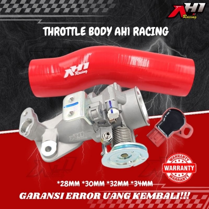 AH1 RACING THROTTLE BODY TB MIO M3 MIO Z FILANO 125 FINO 125 SOUL GT 125 XRIDE 125 FREEGO XRIDE 125 