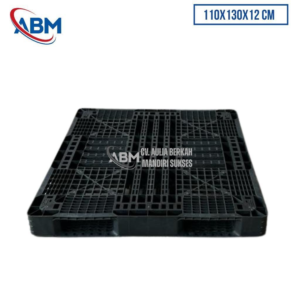 

Pallet Plastik Ukuran 110x130x12 cm - ABMAS59 - Hitam