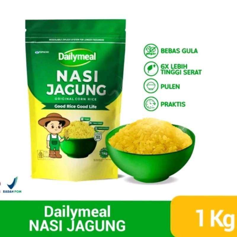 

DailyMeal Rice Nasi Jagung 1 Kg | Corn Rice
