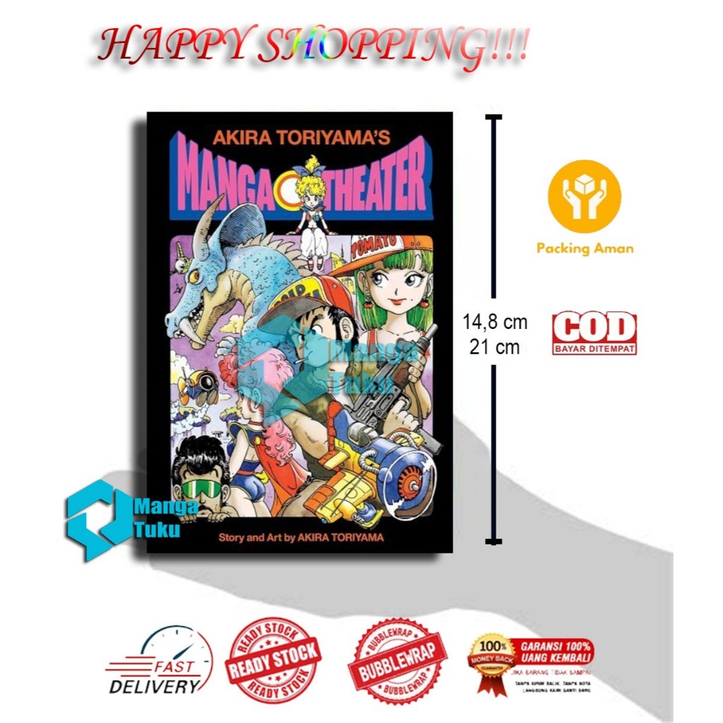 (English) Komik Manga: Akira Toriyama's Manga Theater by Akira Toriyama - Manga Tuku