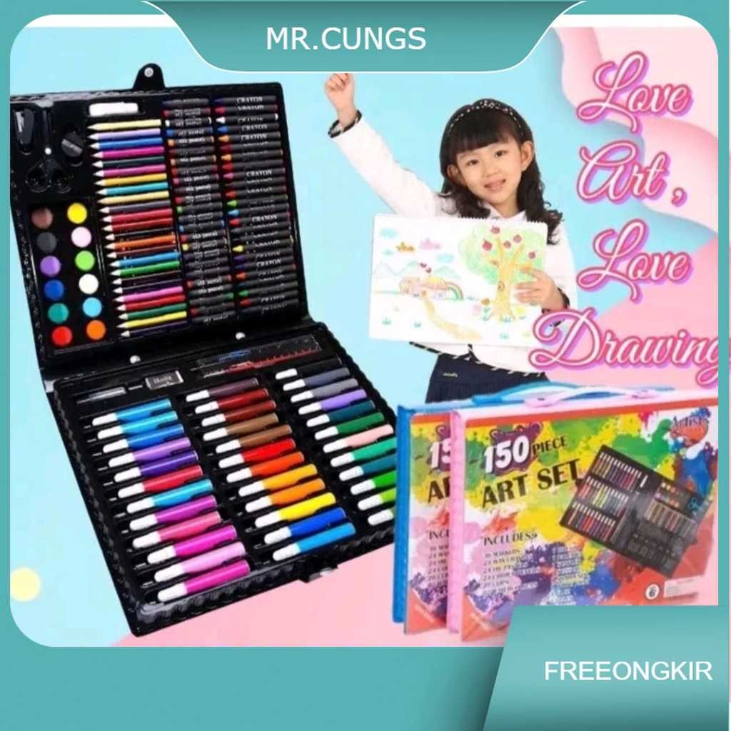 

CRAYON 150 / Crayon Pensil Warna Art Set Pensil Warna Crayon