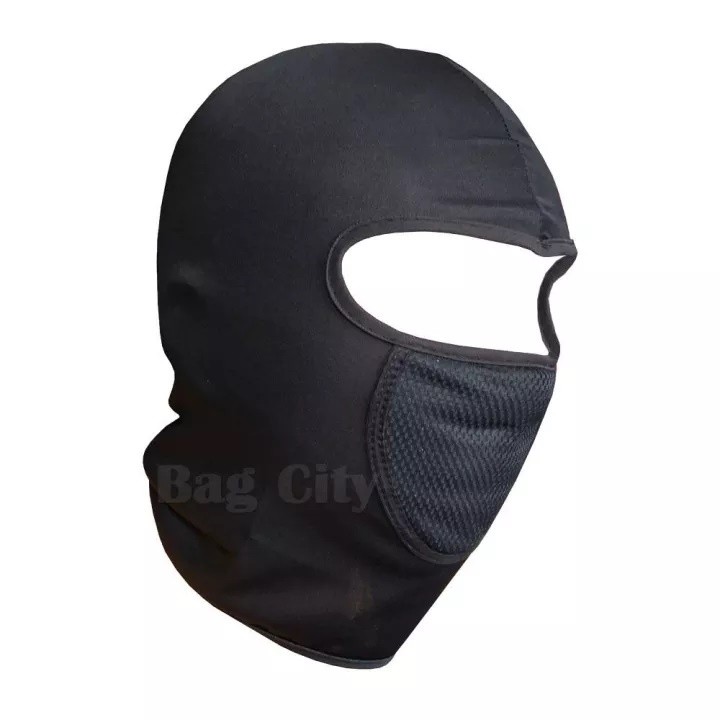 Sarung Kepala Helm Fullface Masker Ninja Slayer Buff Hitam