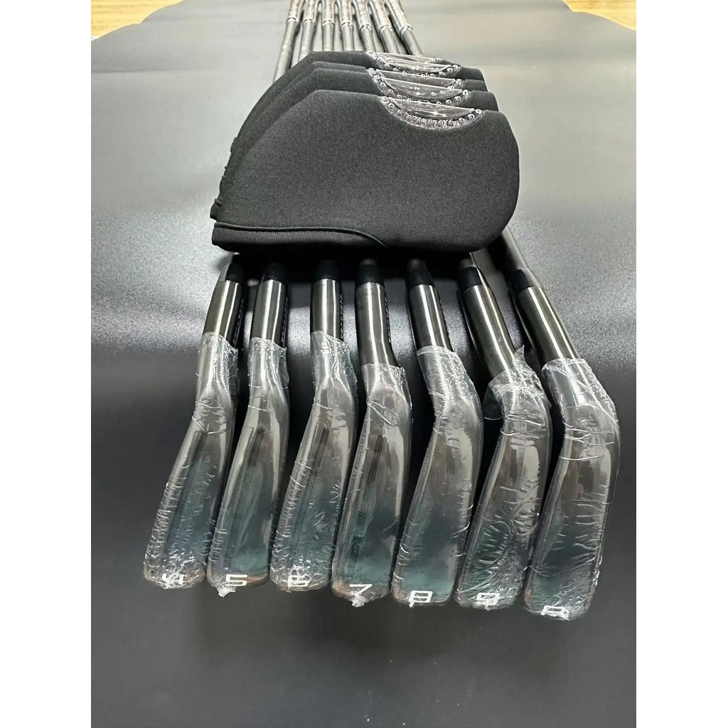 2024 New Brand Black Golf Irons Set P 790 456789p with Shaft and Grip P790 Golf Club Iron set 8pcs H