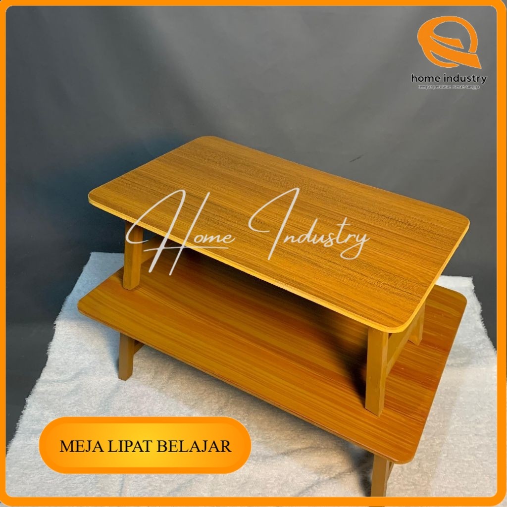 meja lipat belajar/meja portable/meja lipat kayu/meja kerja/meja al Qur'an/meja warkop