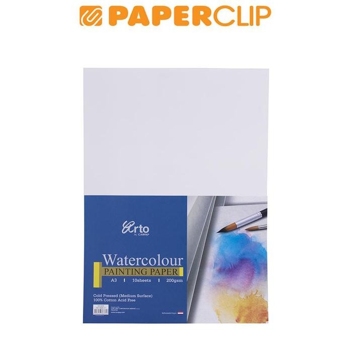 

TERLARIS! PAPER WATERCOLOR SHEET ARTO A3 200GSM 80-36335-7