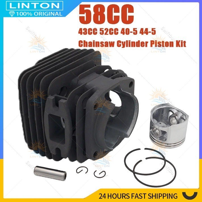 Blok Maestro 5800 Block SENSO Maestro 6500 Cylinder Blok Chainsaw 5800 Blok Komplit Seher Mesin Chai