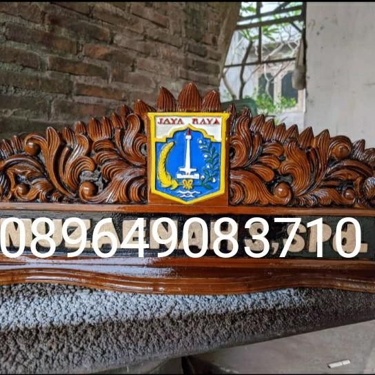 

Best Seller Papan Nama Meja Kantor Full Ukir Kayu Jati By Wungu Store