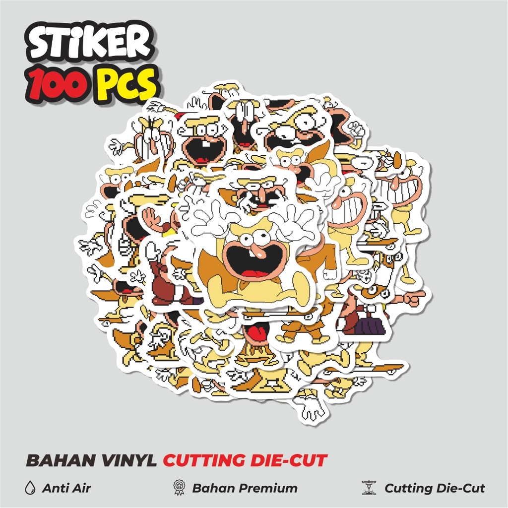 

Terbaru! 50 pcs Stiker Pizza Tower V13 Dekorasi Lucu Kreatif untuk Notebook, Skateboard, HP