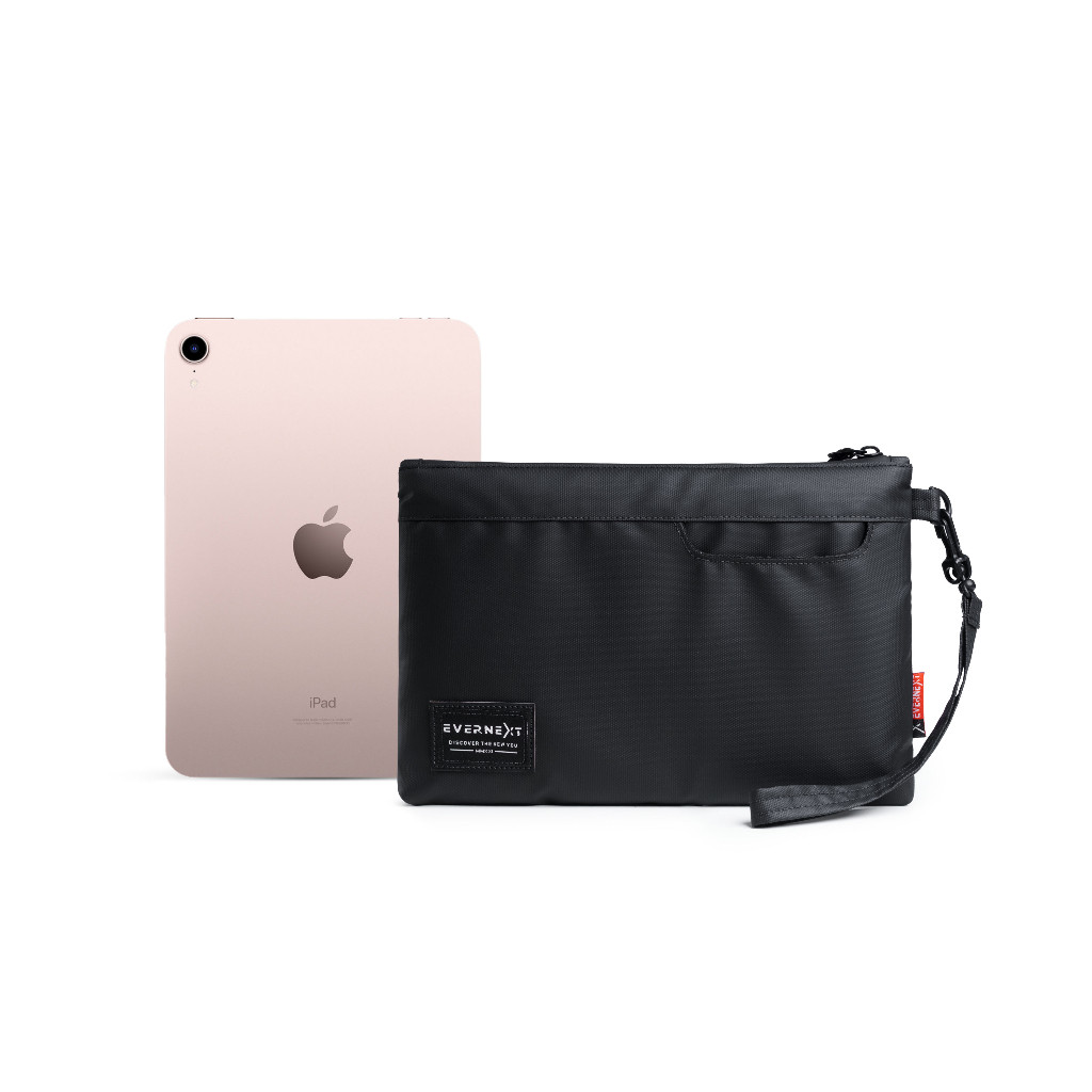 MK89UH Evernext - Clutch Bag iPad Tablet Waterproof Pria Tas Tangan River 6" Pria Anti Air Hand Bag 