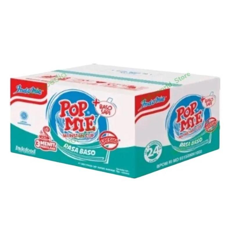 

Pop Mie Mie Instan Cup Per Dus Rasa Baso 75gr ( 24pcs )
