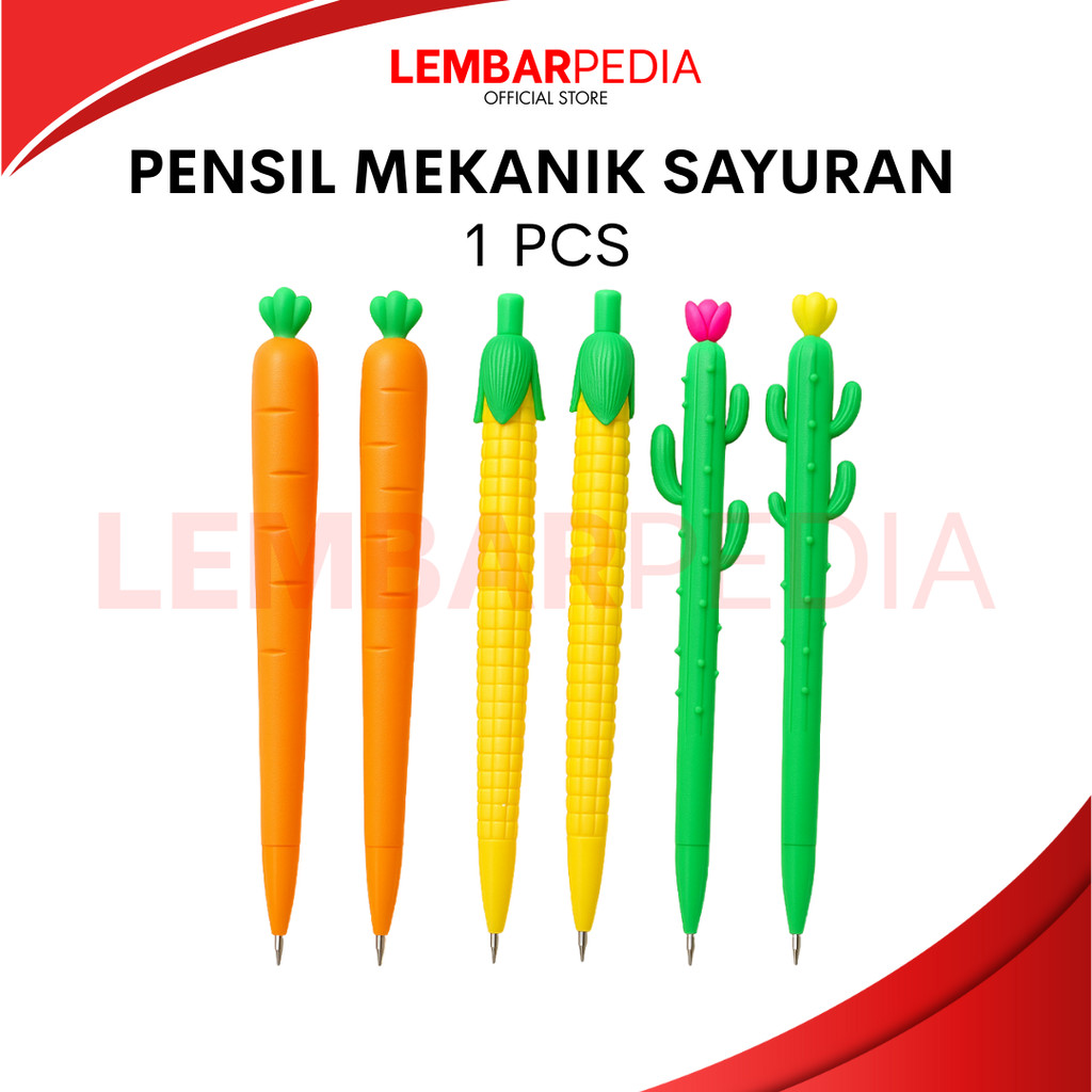 

PENSIL MEKANIK CETEK FANCY MOTIF SAYURAN BISA PILIH PER PCS