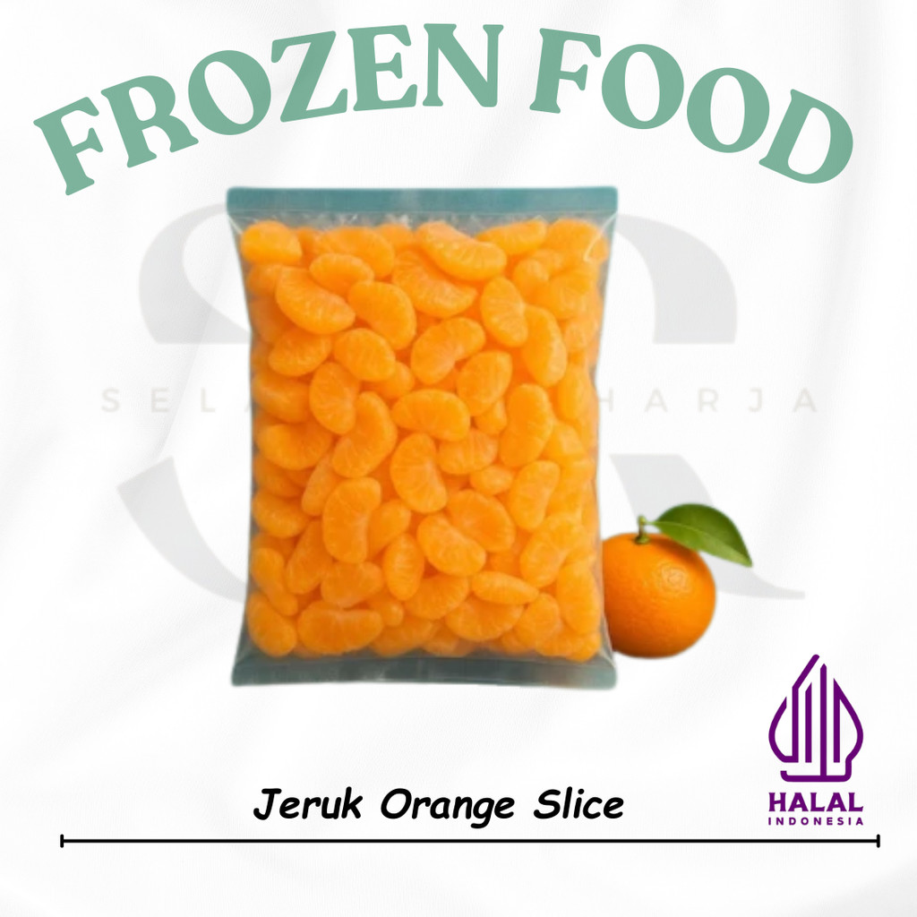 

Jeruk Orange Potong Slice Frozen 1kg