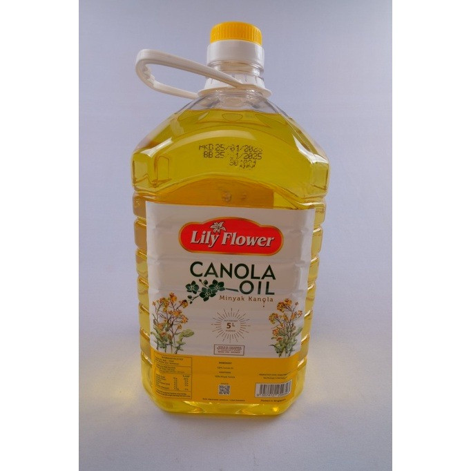

Lily Flower Canola Oil 5 Liter
