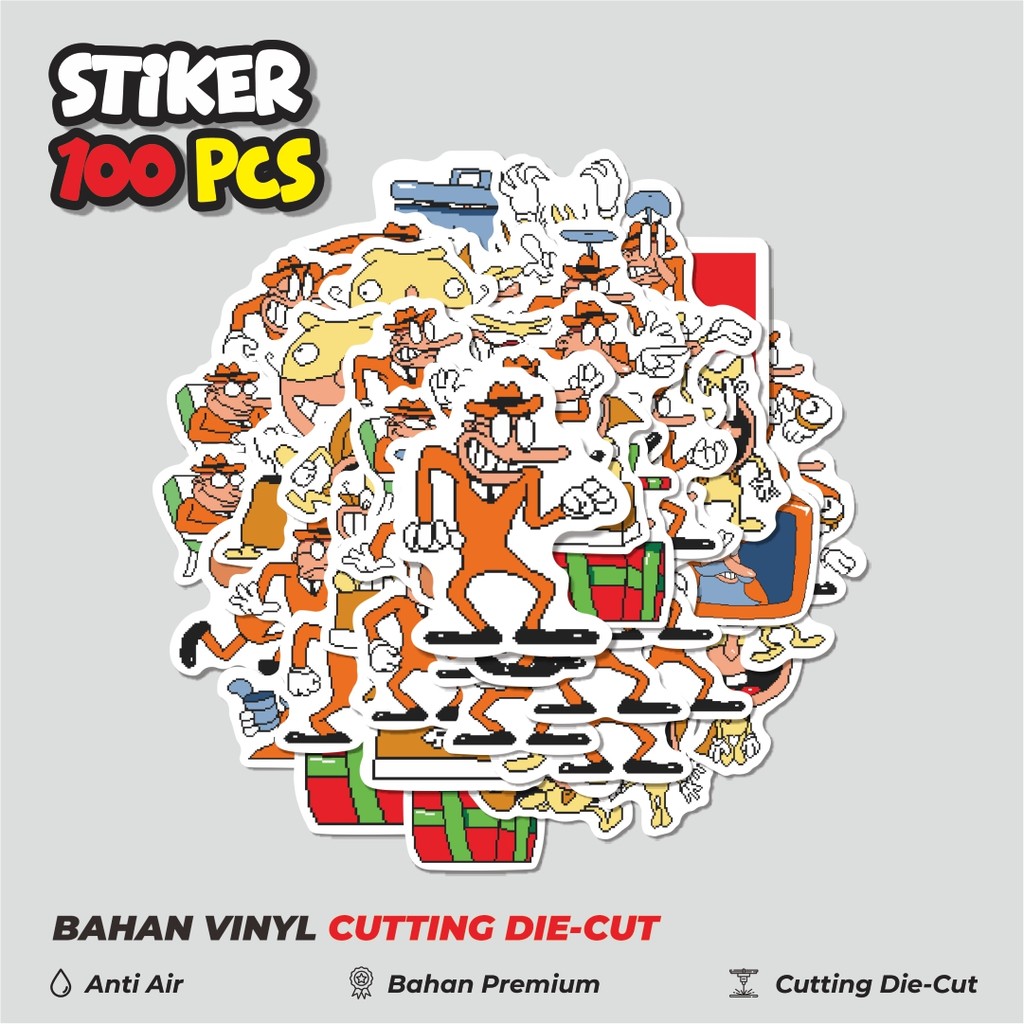 

Terbaru! 50 pcs Stiker Pizza Tower V28 Dekorasi Lucu Kreatif untuk Notebook, Skateboard, HP