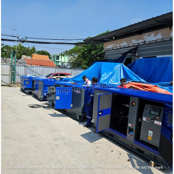 Genset Silent 25 kva 20000 watt TDG25 TSUZUMI Hasseiki