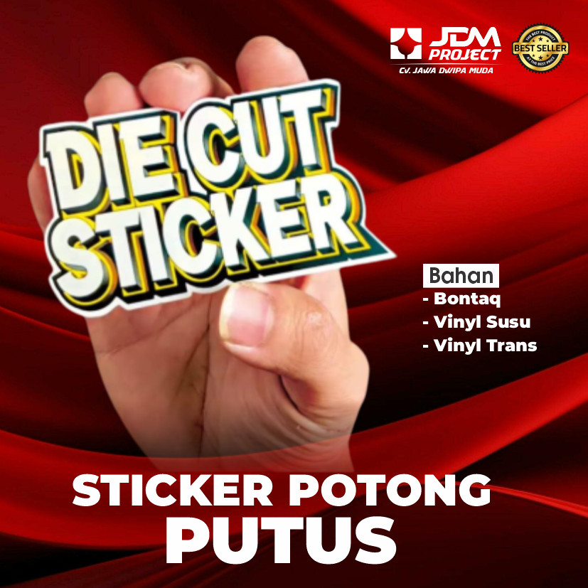 

JDM Project - Cetak Stiker Chromo / Bontaq / Vinyl A3+ Diecut - Label Makanan & Minuman Anti Air