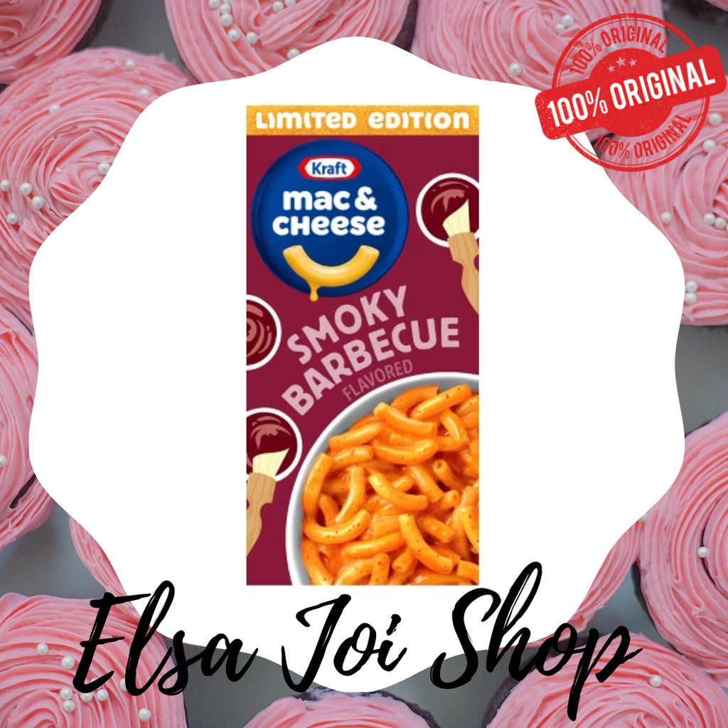 

Kraft Mac & Cheese Smoky Barbecue Flavored Limited Edition - 206 Gr
