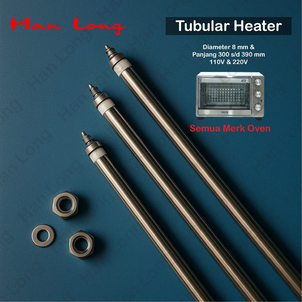 Elemen Pemanas Oven Rumahan Tubular Heater (Udara)