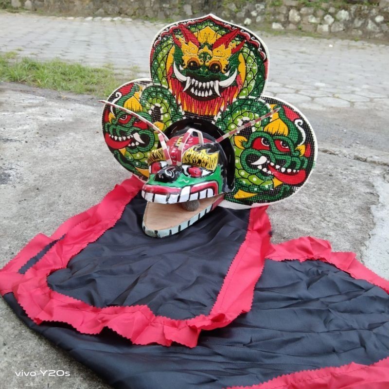 

* Mainan tradisional barongan caplokan spon ijo anak 1-4 tahun kain panjang jaranan kuda lumping ^