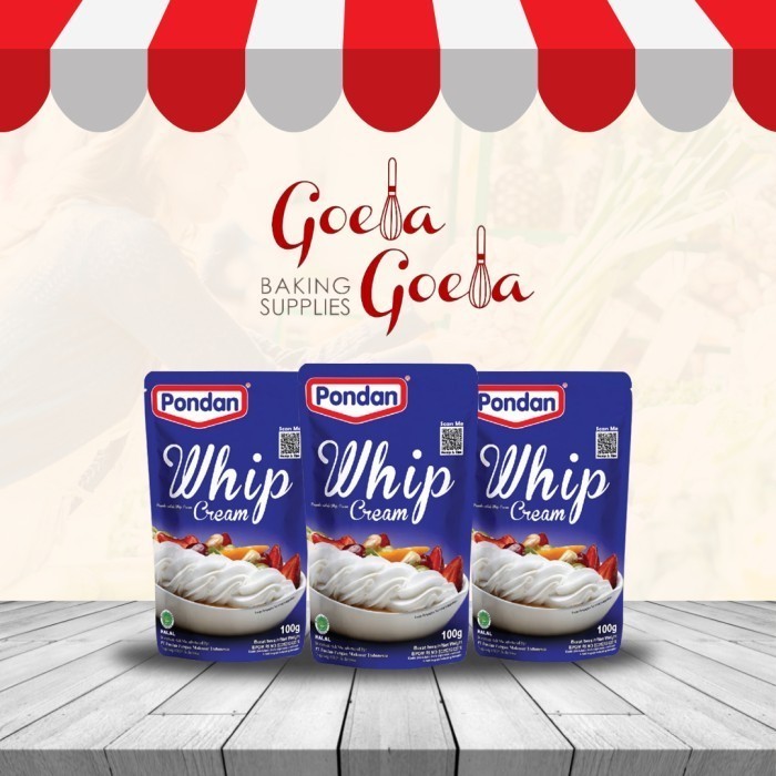 

Whipping Cream Bubuk kis Haan Pondan Bakerline Ellenka