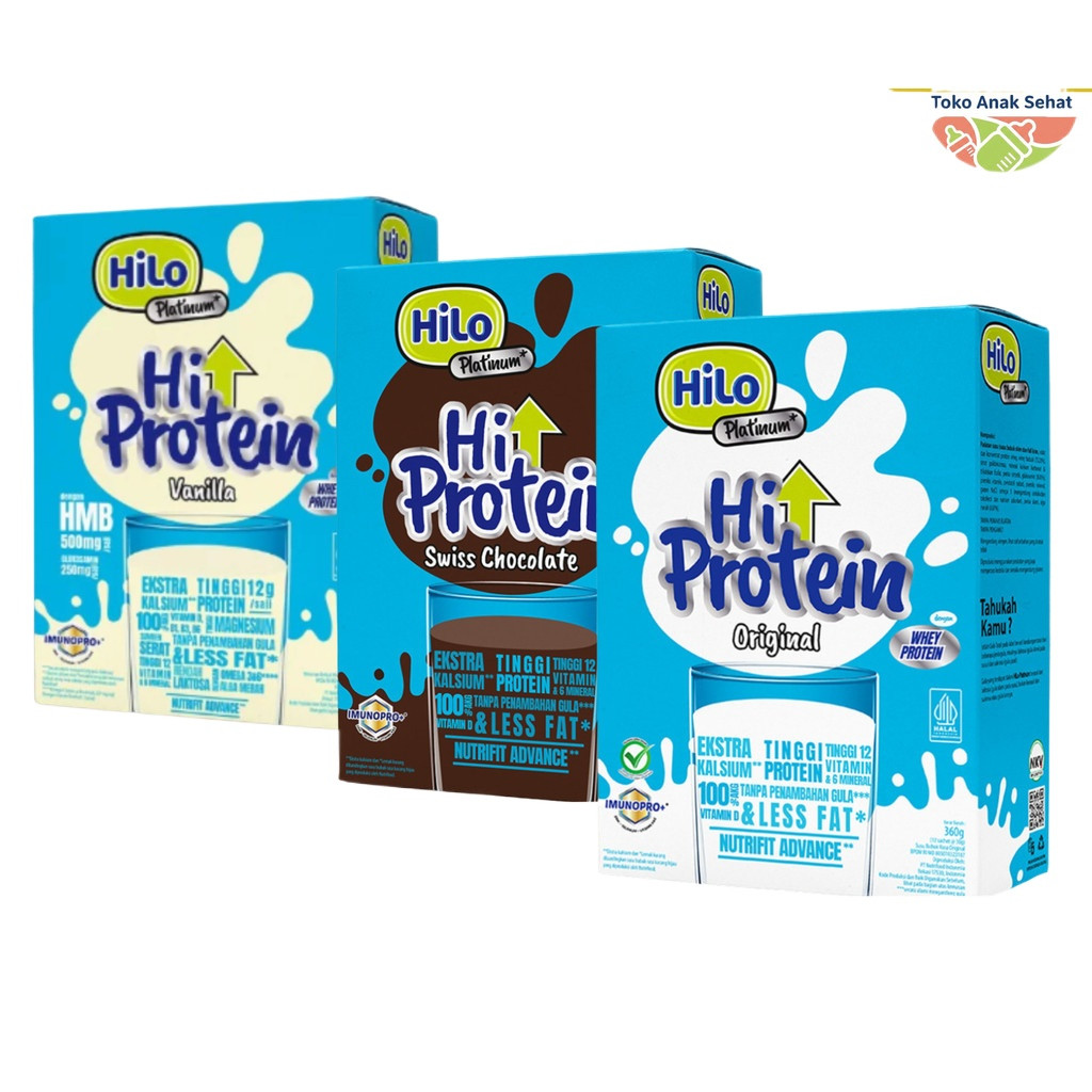 

Susu Hilo Platinum Tinggi Calcium Dan Tinggi Protein 420g Ditambah Glukosamin Dan Omega 3 ASB