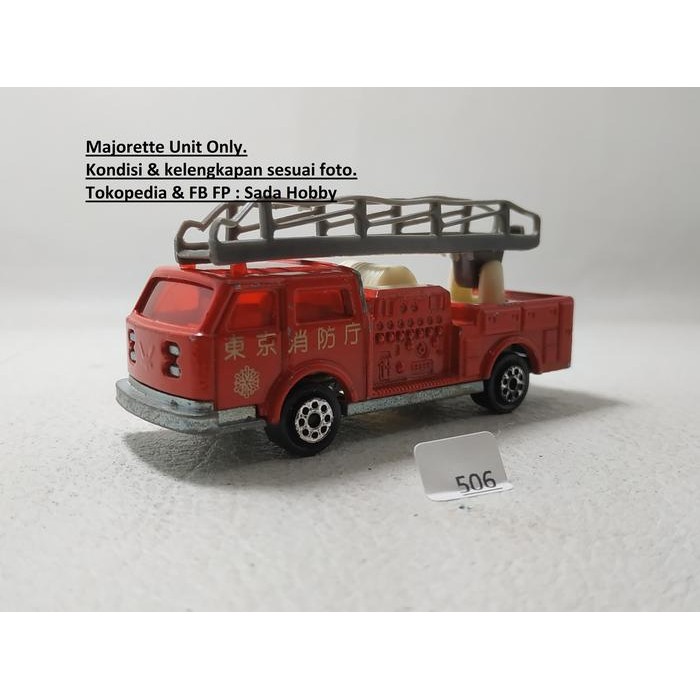AD99 Majorette Pompier FDNY New York Extending Ladder Red Unit Only