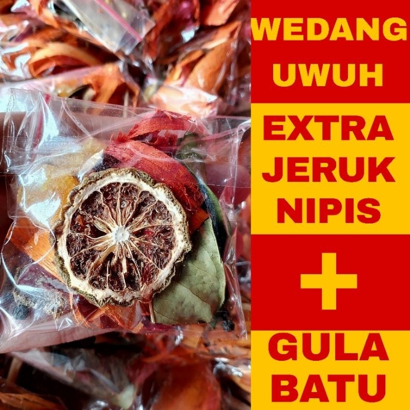 

WEDANG UWUH KOMPLIT EXTRA JERUK NIPIS 1PCS PREMIUM