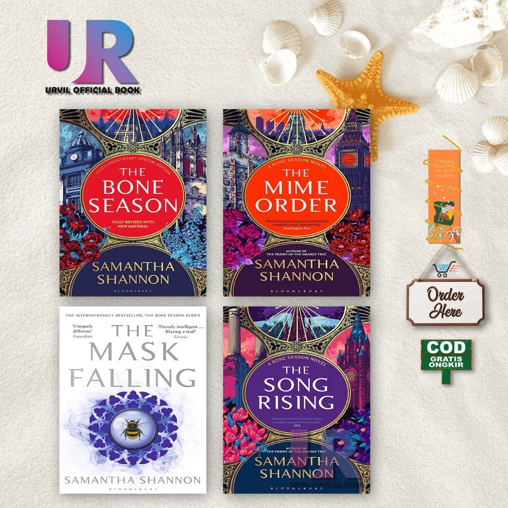 The Bone Season - The Mime Order - The Song Rising - The Mask Falling By Samantha Shannon (English)