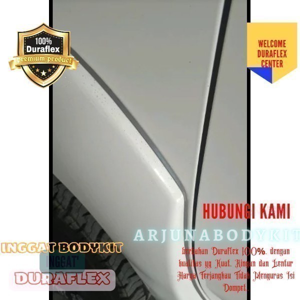 Karet list untuk bodykit dan Fender mobil Rush Terios ,jh