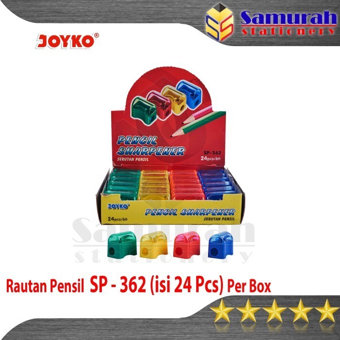 

Rautan Pensil Joyko SP-362 / Serutan Pinsil / Pencil Sharpener SP 362