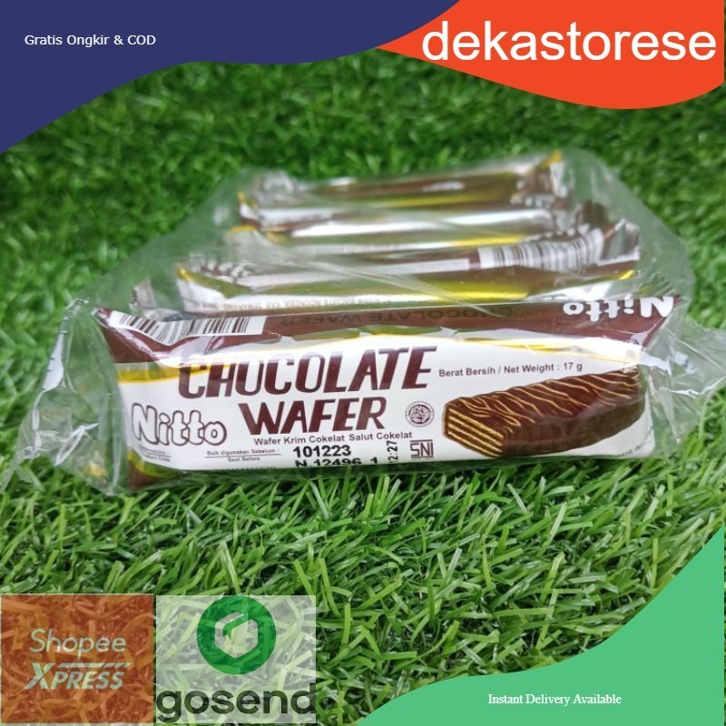 

WAFER NITTO RASA COKLAT ISI 10PCS