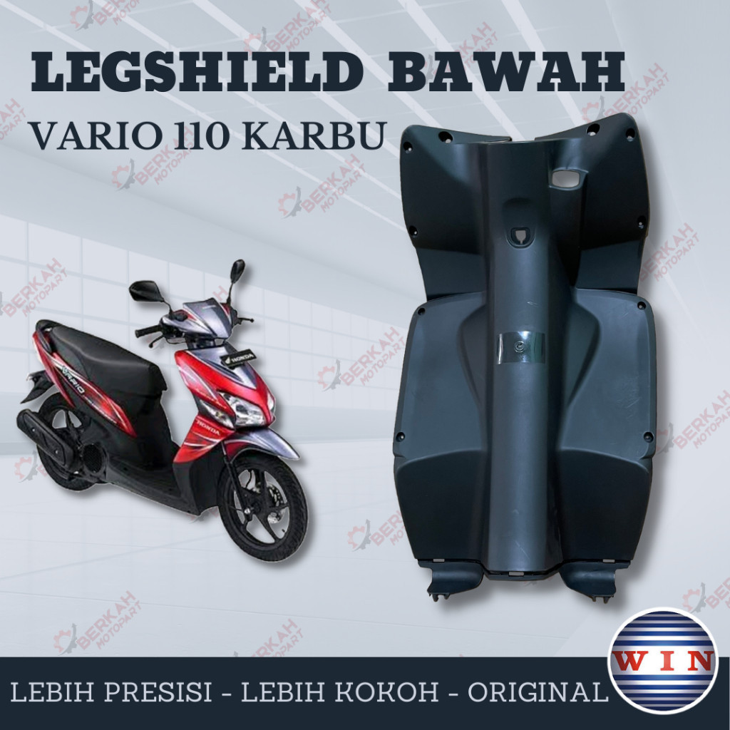 WIN - Dek Dasbor Dashboard Legshield Legsil Kunci Kontak Tengah Bagian Bawah Honda Vario 110 Karbu C