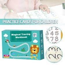 

BOP TRACING WORK BOOK [FREE 6 SPIDOL + PENGHAPUS] BUKU BELAJAR ANAK REUSABLE ACTIVITY MAGIC EDUKASI