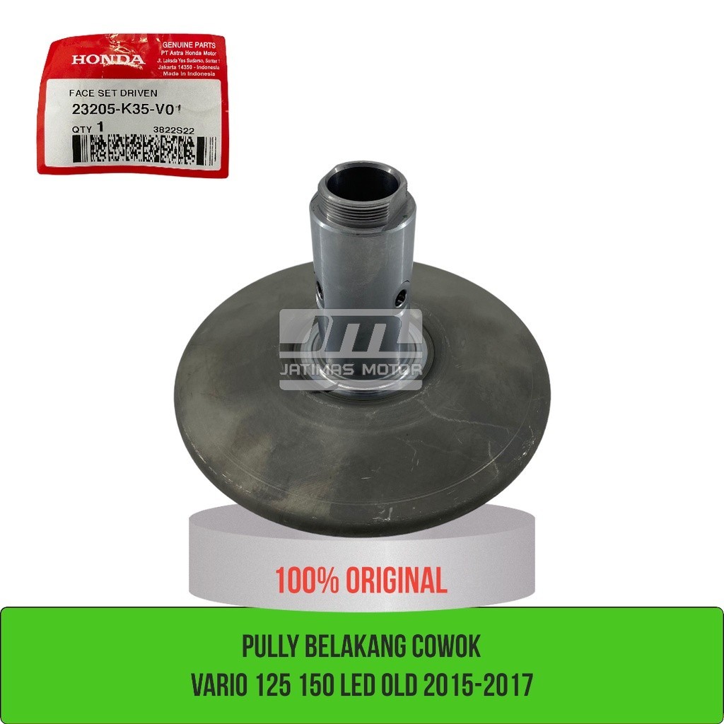 Pully belakang vario 125 150 LED 2015-2017 23205-K35-V01 23224-K35-V00